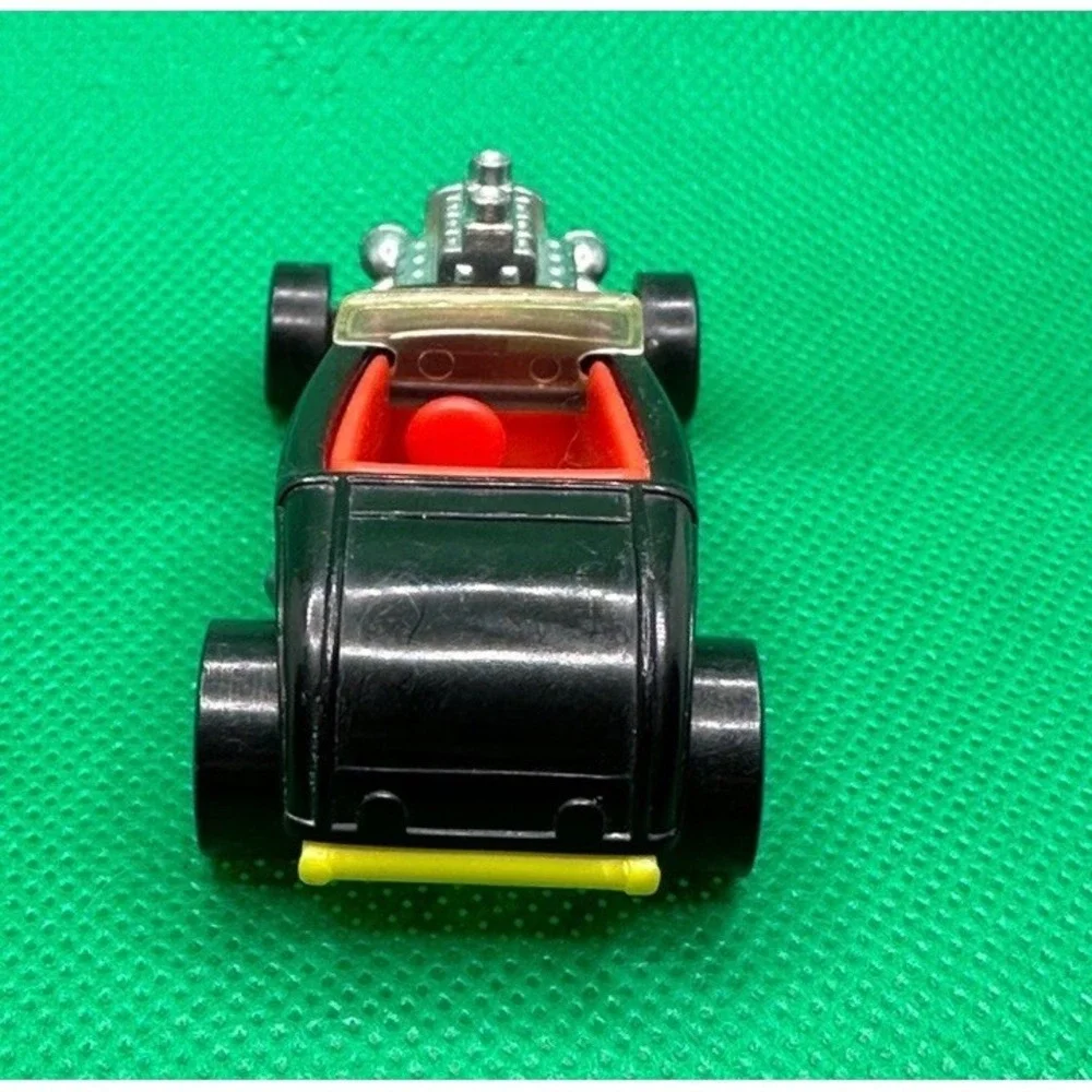 Hot Wheels McDonald's 1993 '32 Ford Roadster Hot Rod Car Black with Flames Vtg